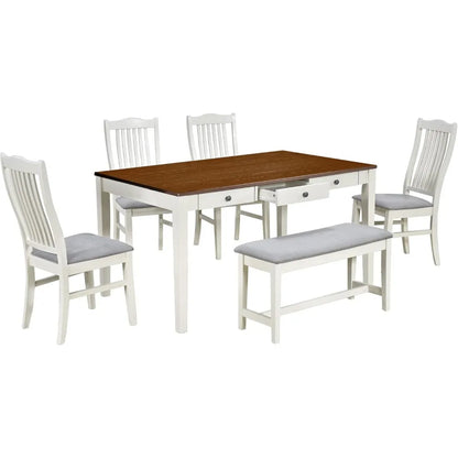 Wood Dining Table Set