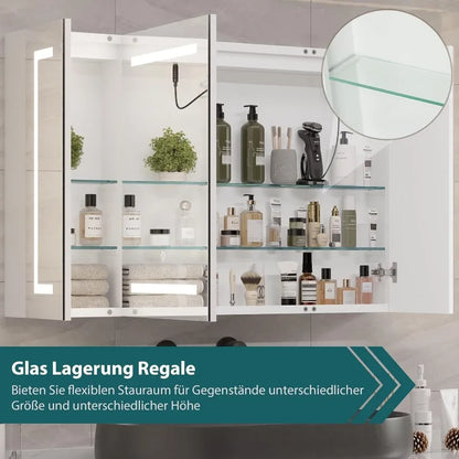 Medicine Cabinet, Mirror, LED Light