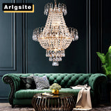 Luxury Gold Crystal Chandelier