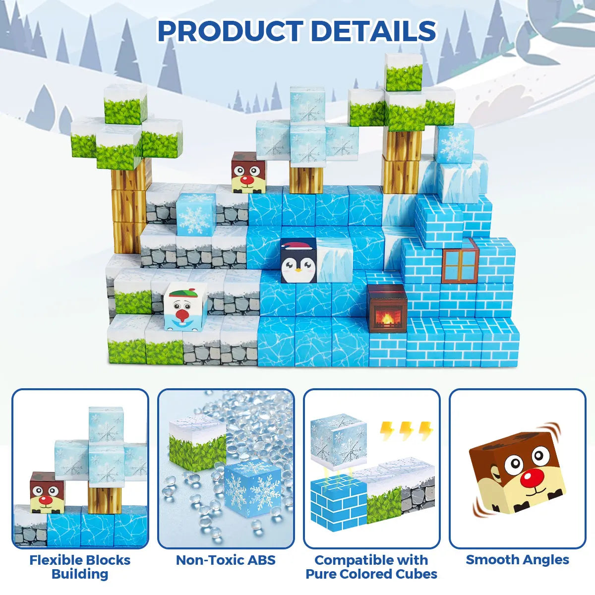 Kids Magnetic Building Blocks