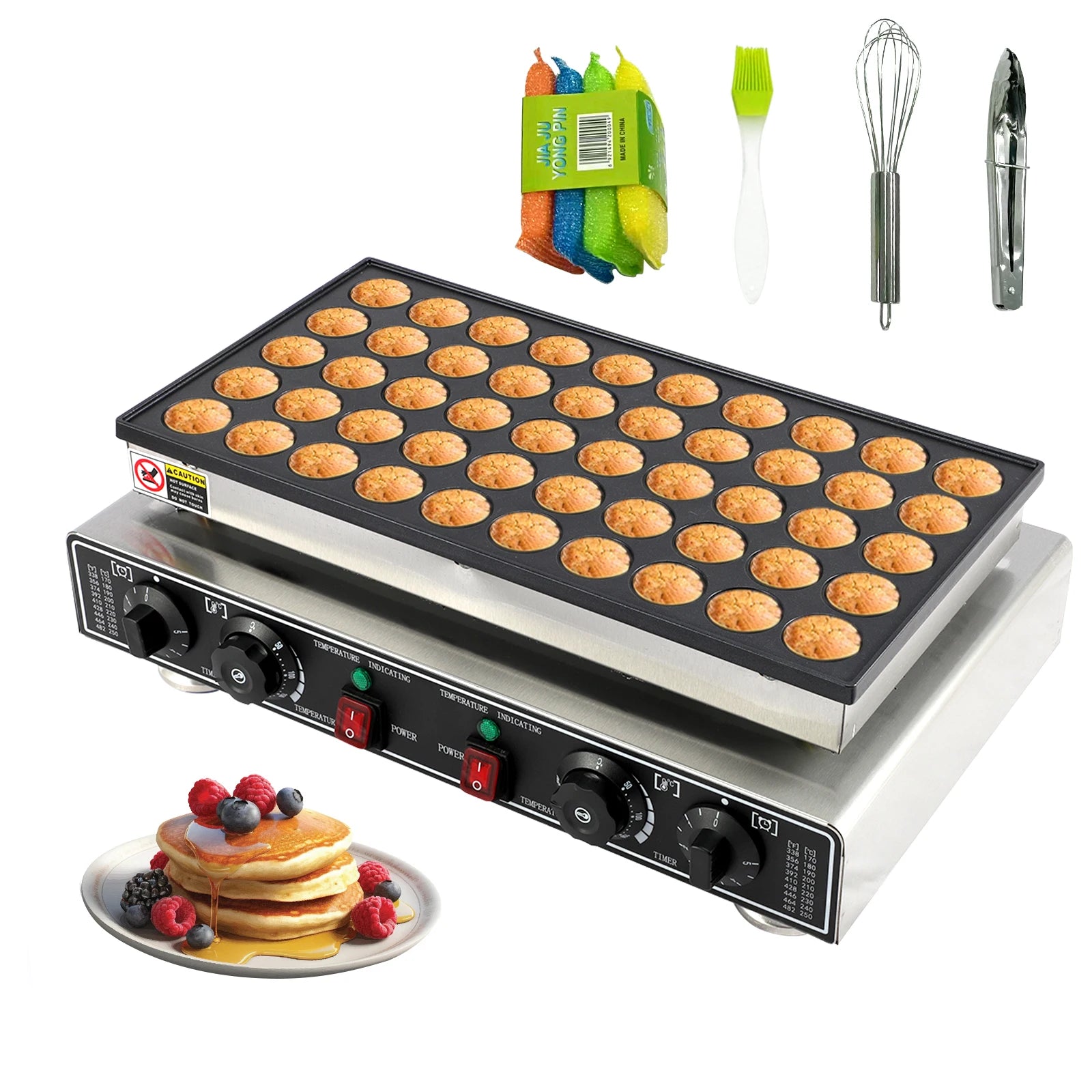 Mini Dutch Pancakes Waffle Maker