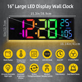 16" Large Digital Wall Clock