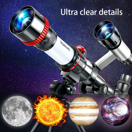High Magnification Astronomical Telescope