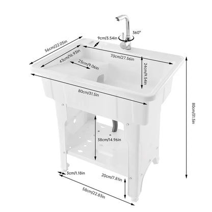 Freestanding Laundry Tub