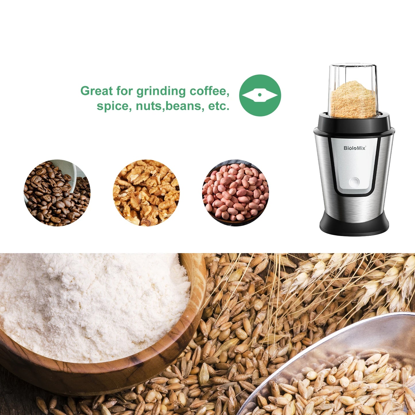 Food Juicer, Blender, Dry Grinder