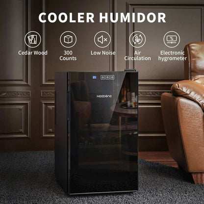 Cigar Humidor with Heating and Cooling