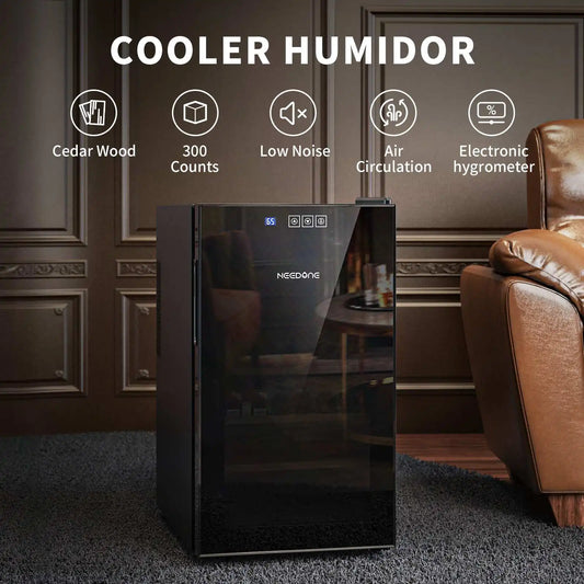 Cigar Humidor with Heating and Cooling