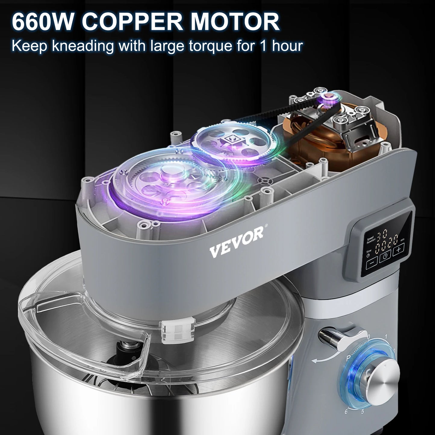 Electric Stand Mixer 660W
