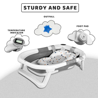 Children's Bathtub with Thermometer
