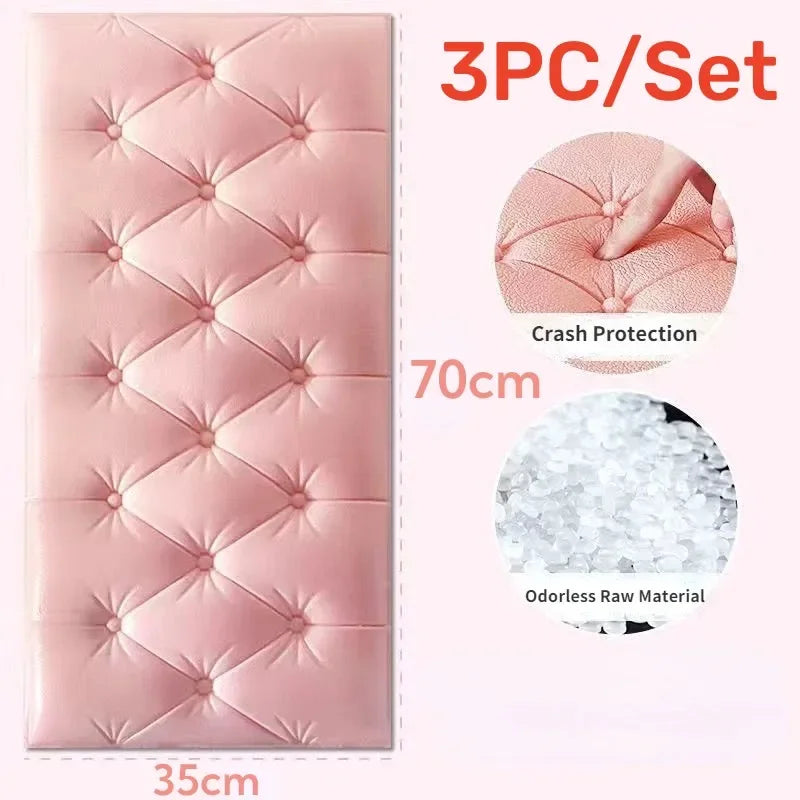 PE Foam Water proof Wallpaper Home Decoration