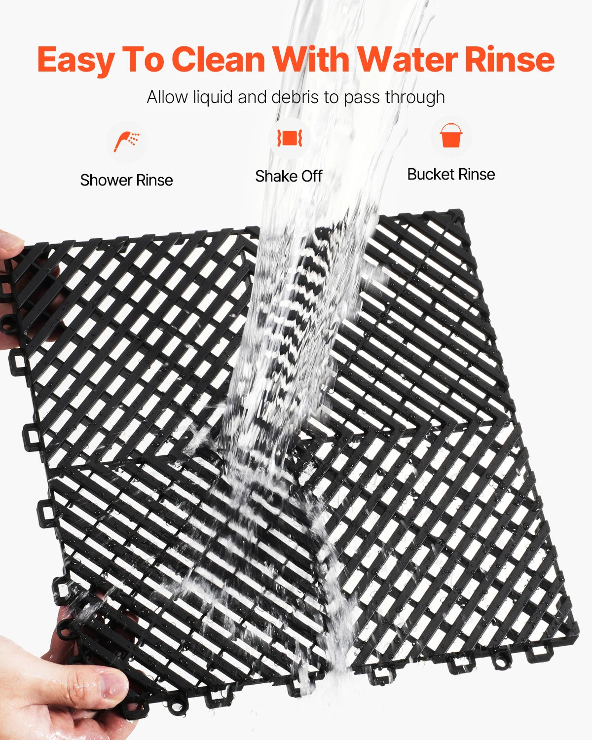 Interlocking Drainage Mat for home use