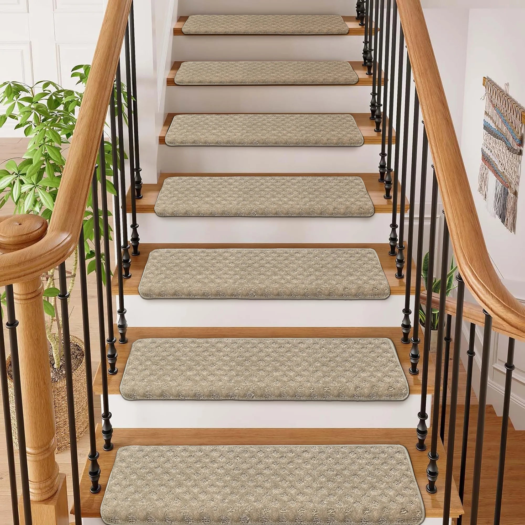 Non-Slip Carpet Stair Treads