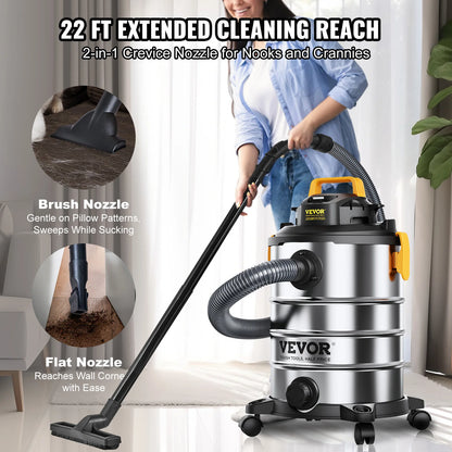 Wet Dry Shop Vacuum Powerful Cleaning Tool for Home