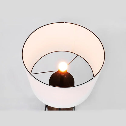 Floor Lamp with 2 Shelves