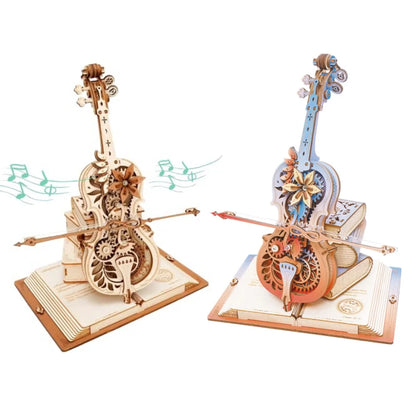 Wooden Music Box Puzzle