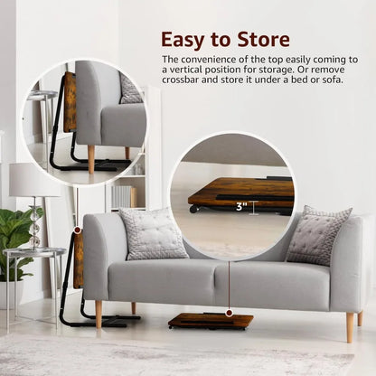 4 Piece TV Tray Set for Living Room and Home Use