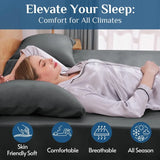 Dark Grey Queen Sheets Set