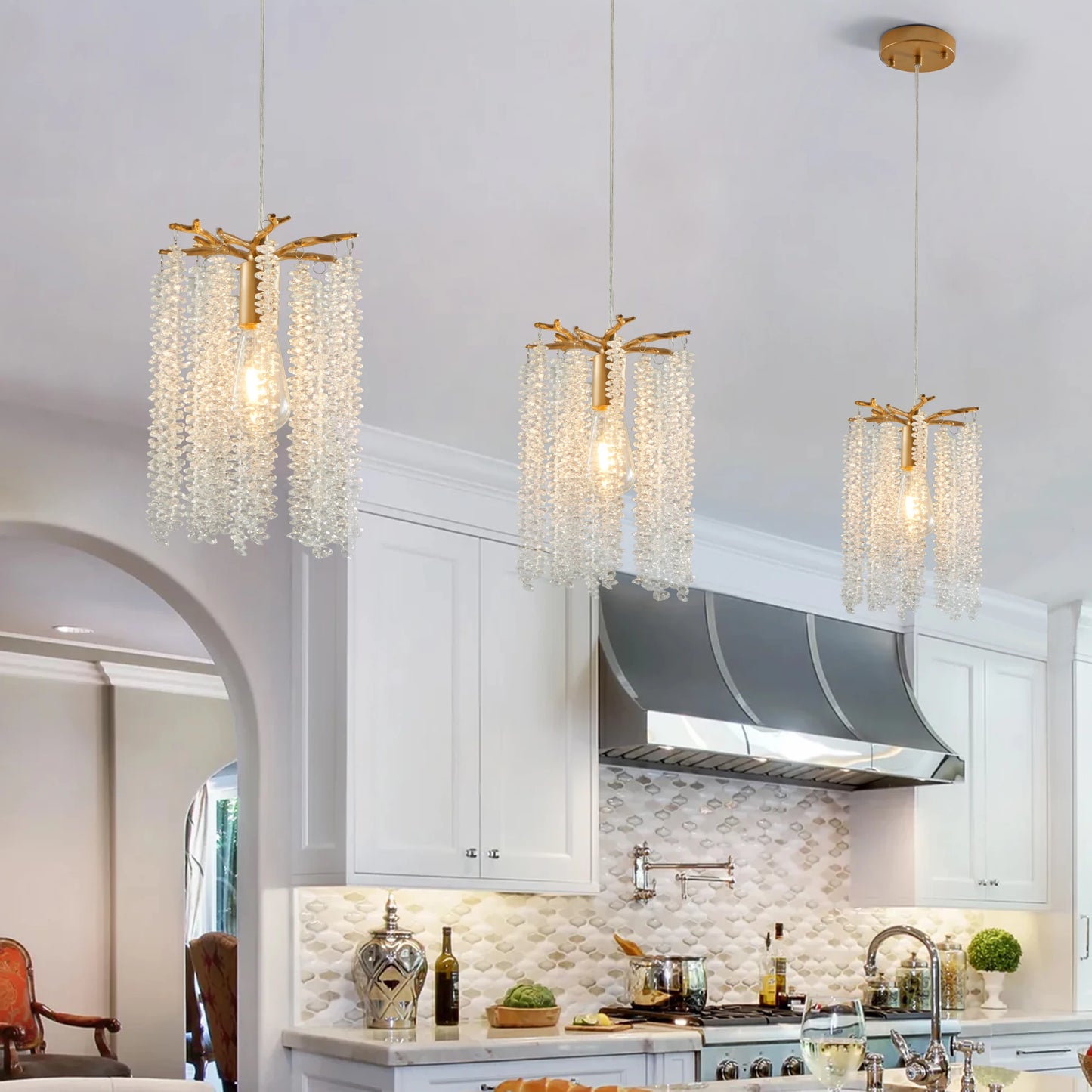 Luxury Crystal Pendant Lights for Elegant Home Lighting