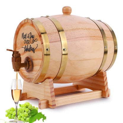 3Liter Wooden Whiskey Barrel