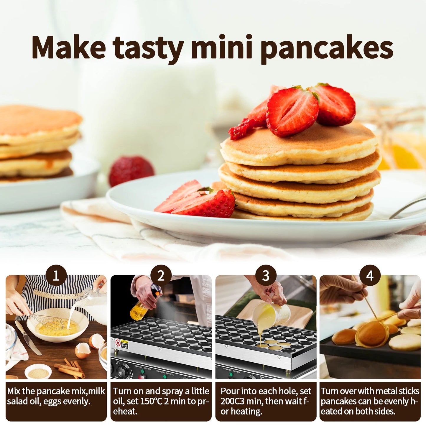 Pancake Waffle Muffin Maker