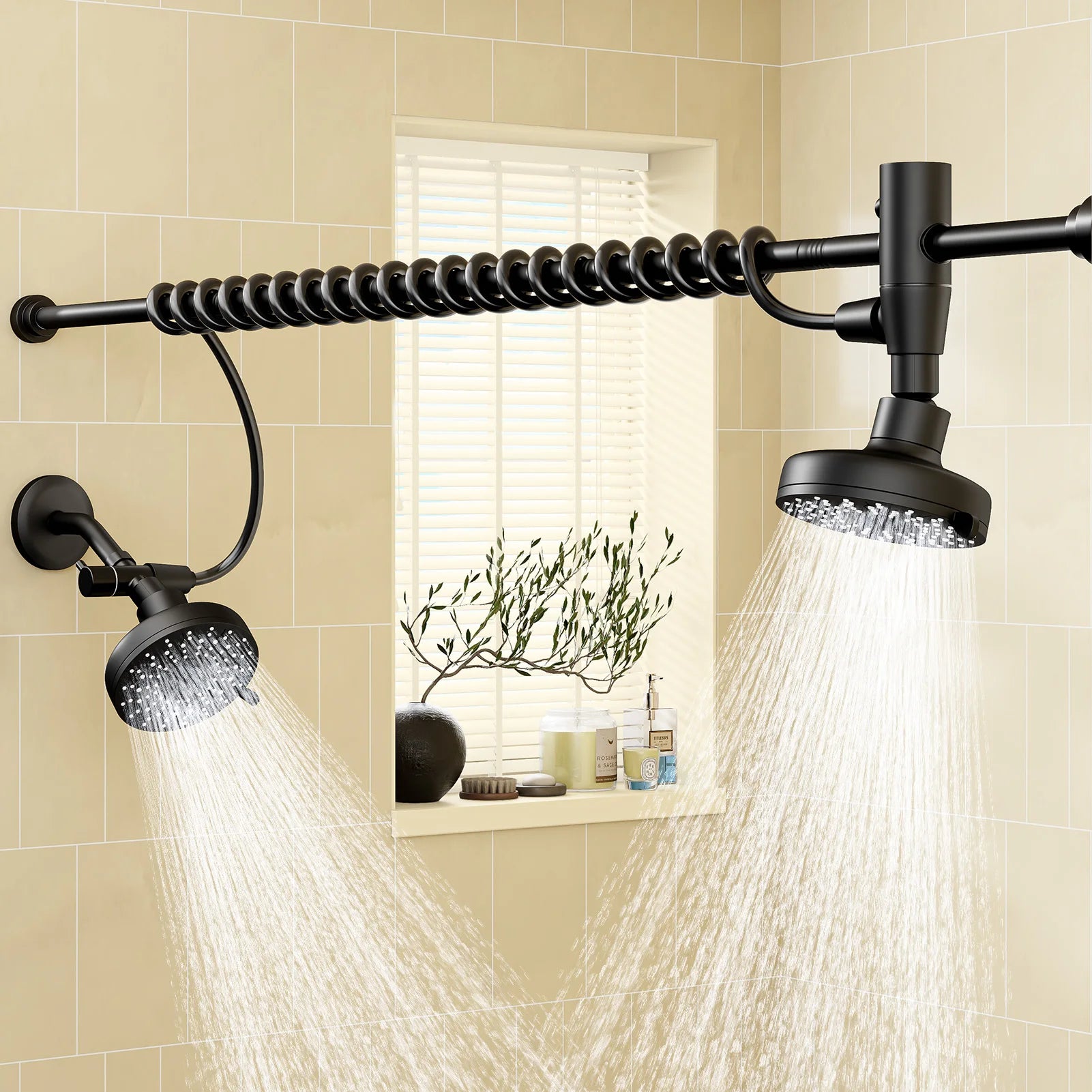 Dual Shower Head/Couples