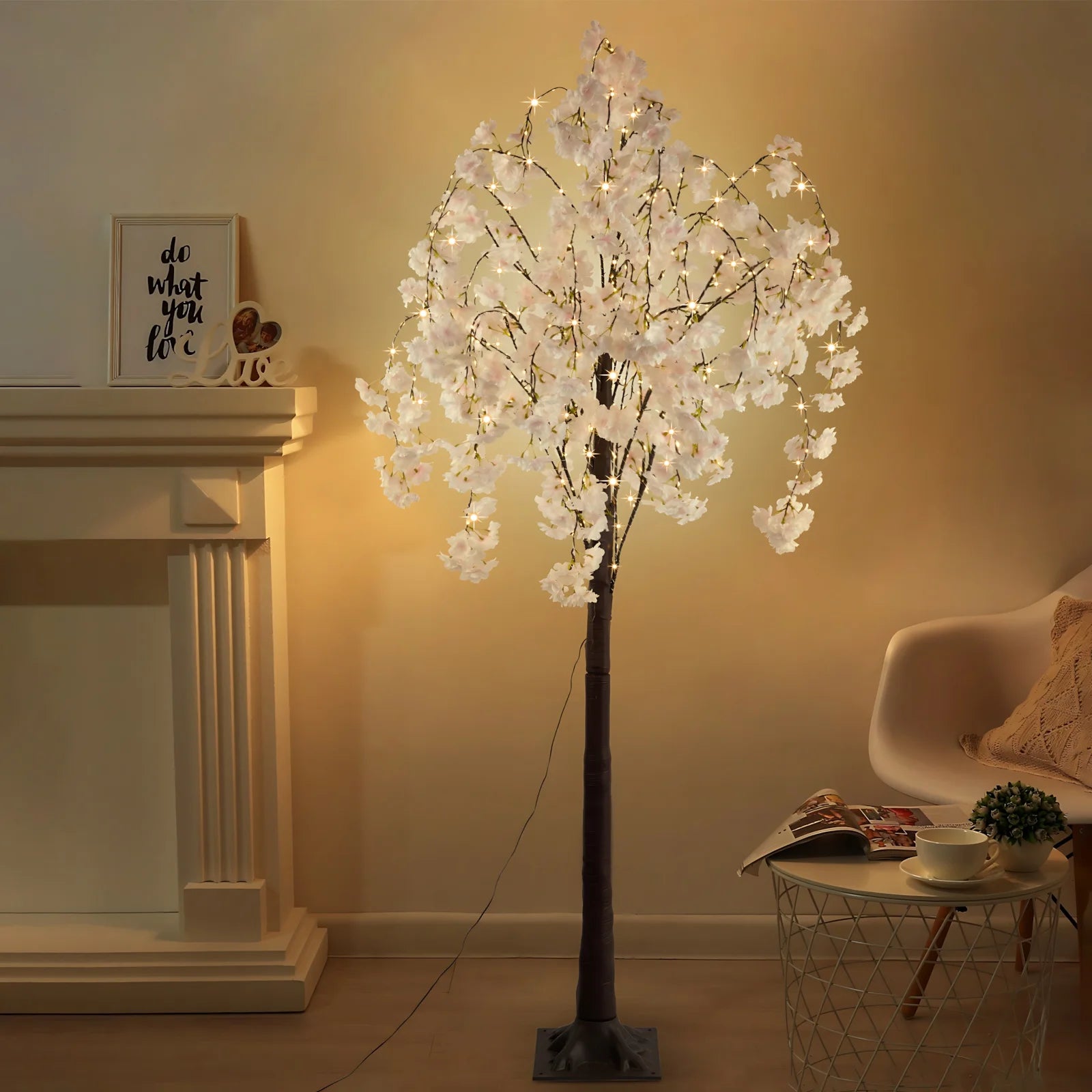 Cherry Blossom Tree Light Elegant Decorative