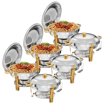 Stainless Steel Chafing Dish - 2/4 Pack