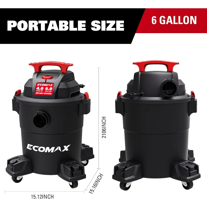 Shop Vacuum Wet/Dry 6 Gallon