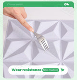 10 Pack/Self Adhesive/3D Wall Panels