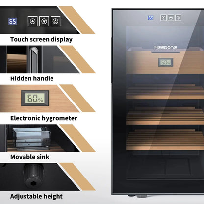 Cigar Humidor with Heating and Cooling