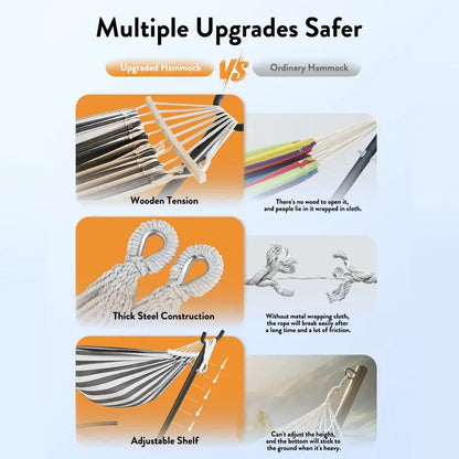 Hammock with Adjustable Stand