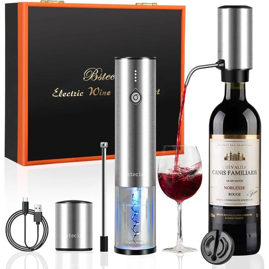 Electric Wine Opener Set