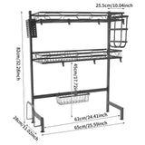 Over Sink Dish Drying Rack