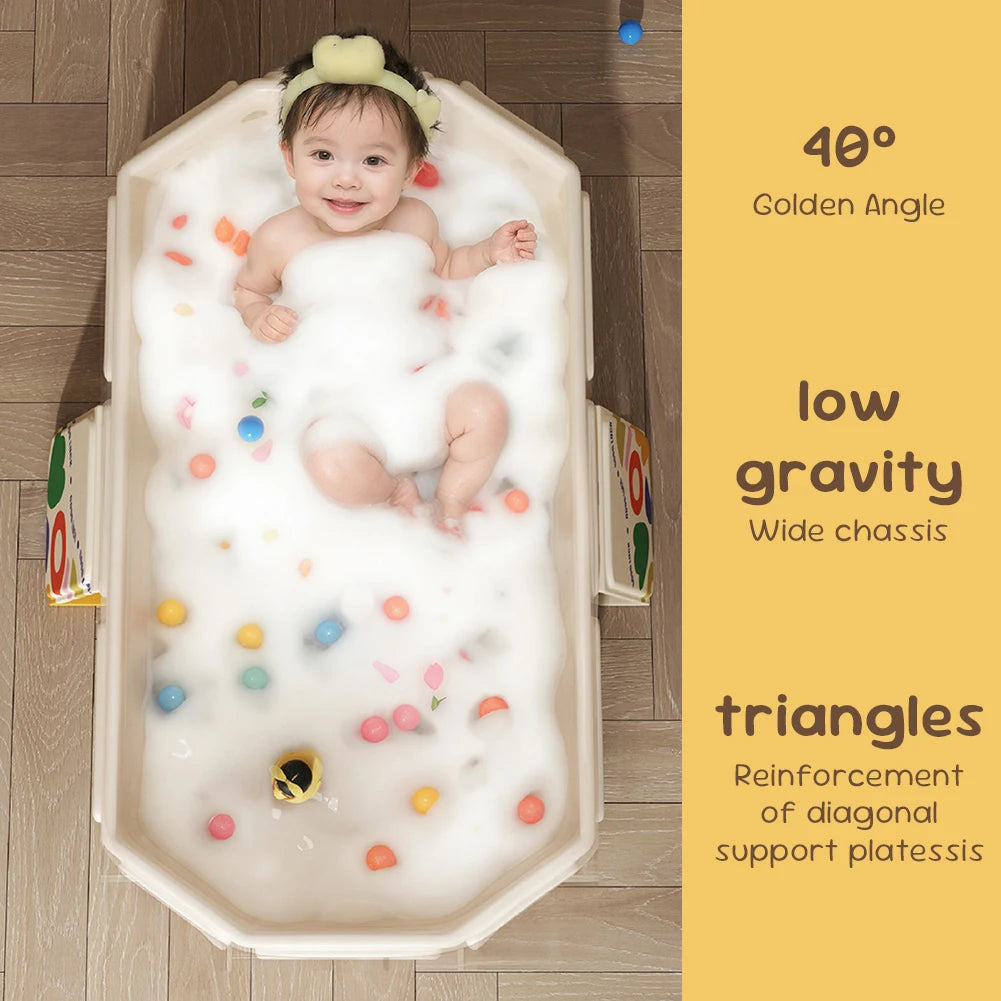 Portable Baby Swimming Bathtub