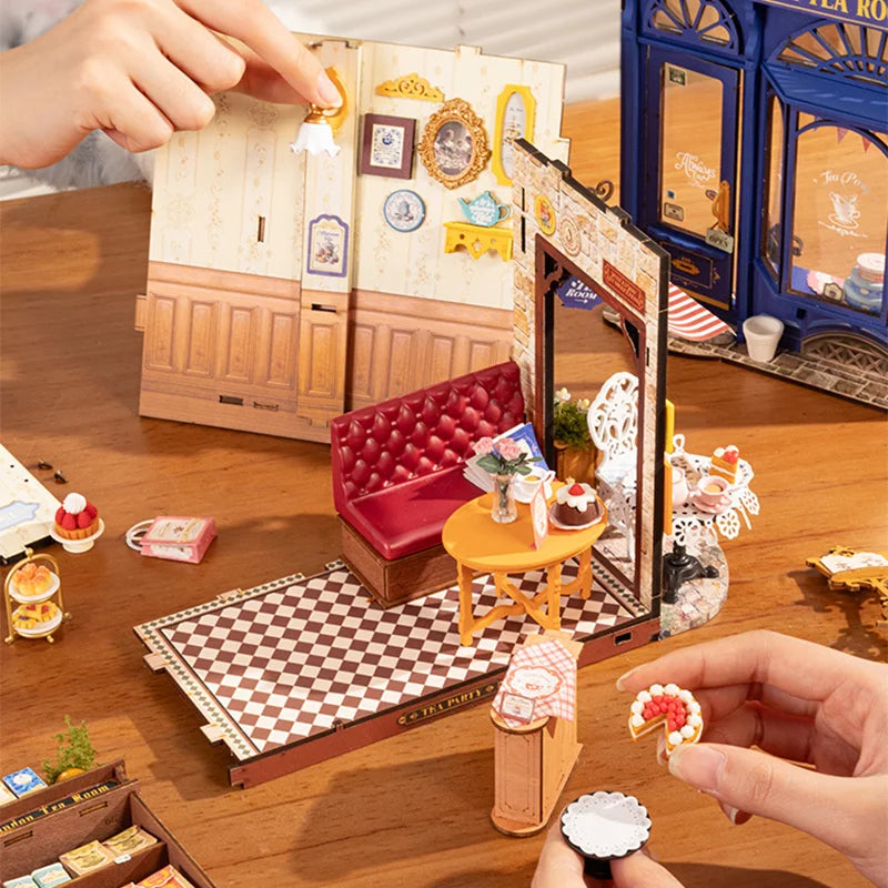 DIY Miniature Dollhouse Kit Build Your Own Tiny Home