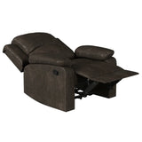 Recliner Faux Suede Chair