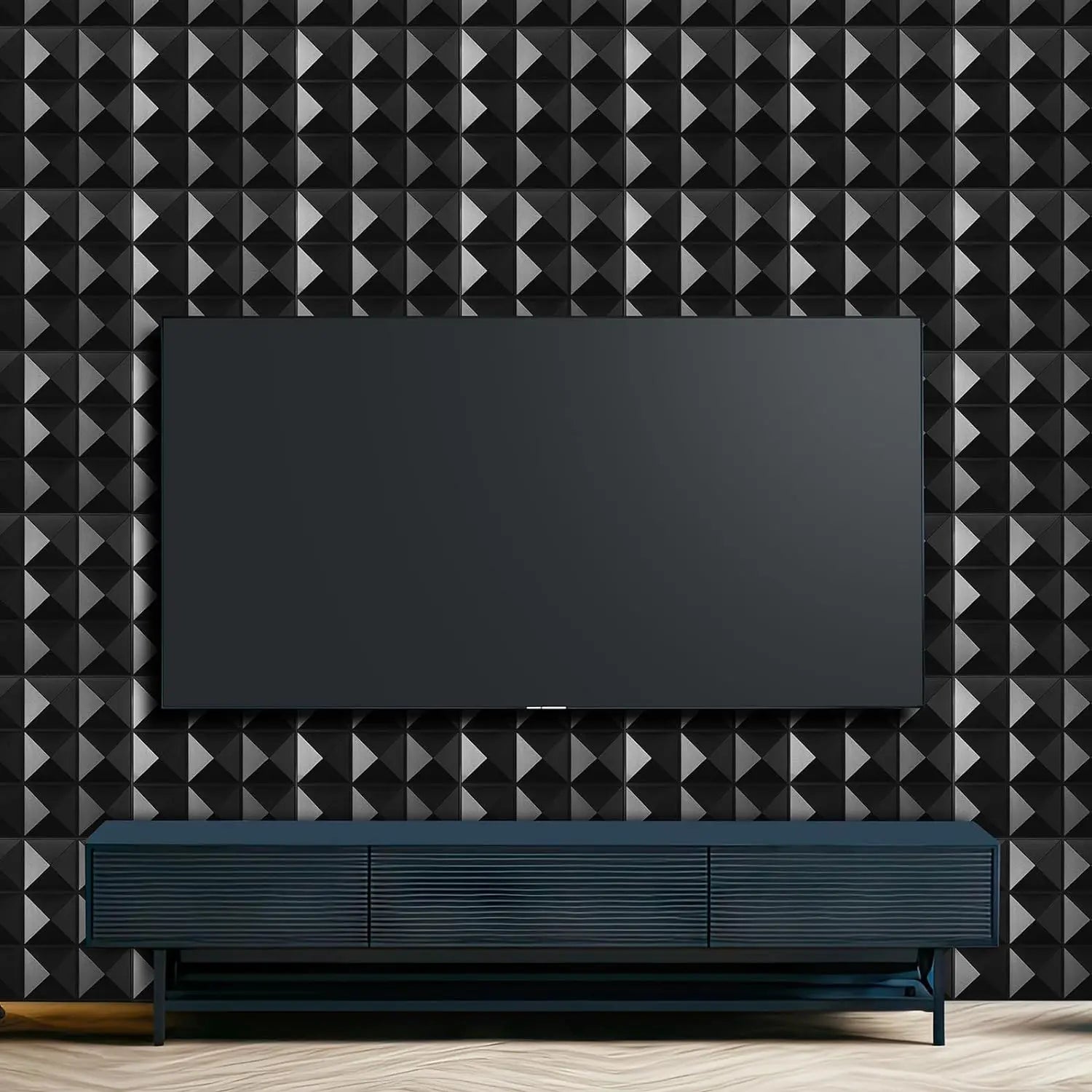 10 Pack Self Adhesive 3D Wall Panels