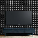 10 Pack/Self Adhesive/3D Wall Panels