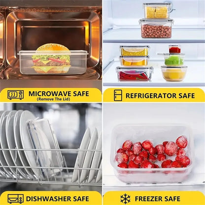 24PCS Kitchen Storage Container Set