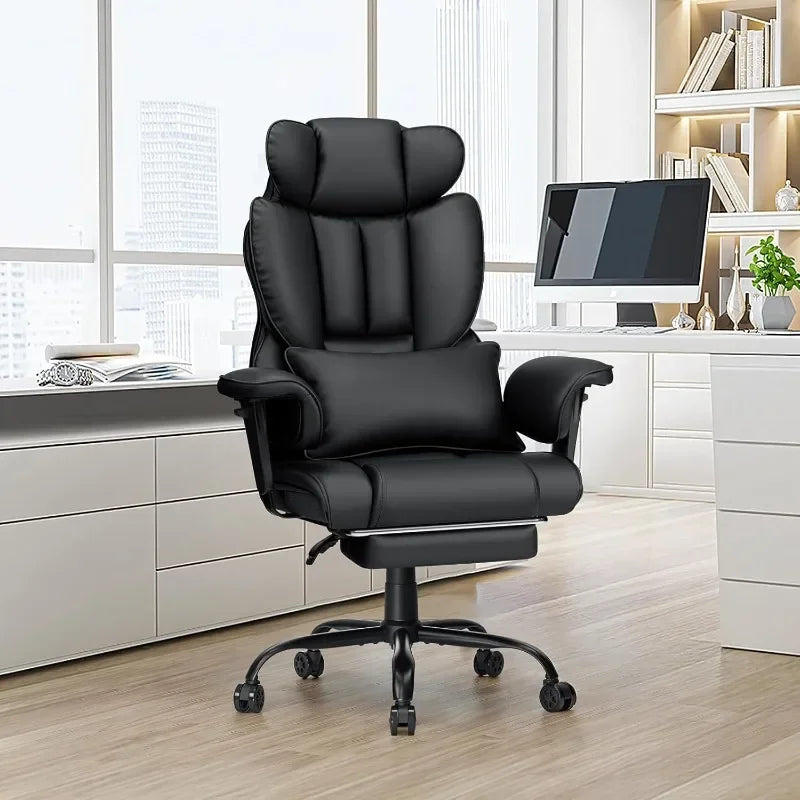 Office Chair with Reclining Back