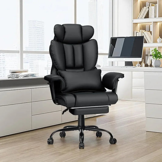 Office Chair with Reclining Back