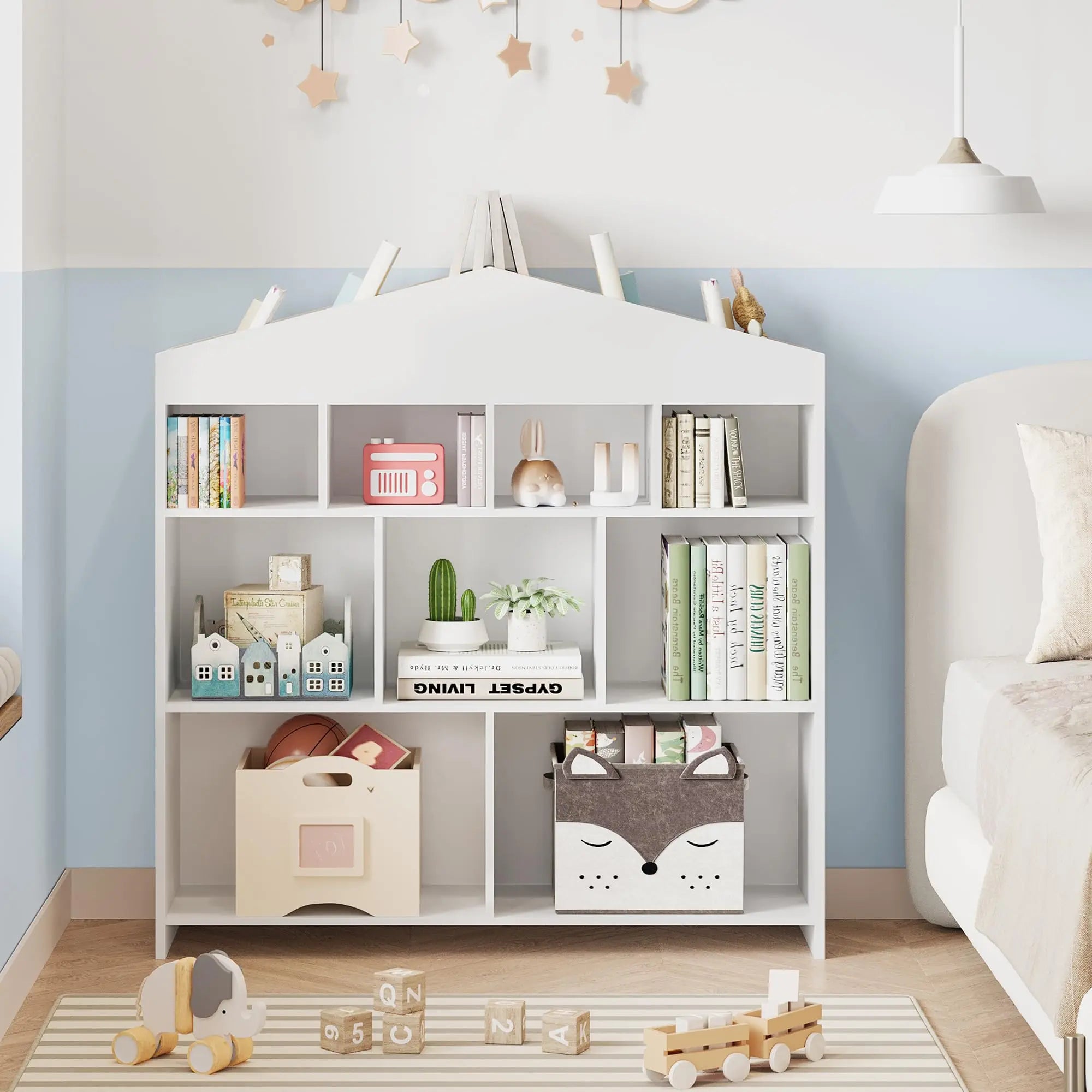 9-Cubby Toy Storage Organizers