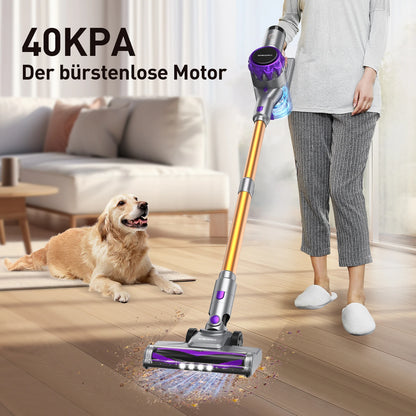 Cordless Vacuum Cleaner Touchscreen