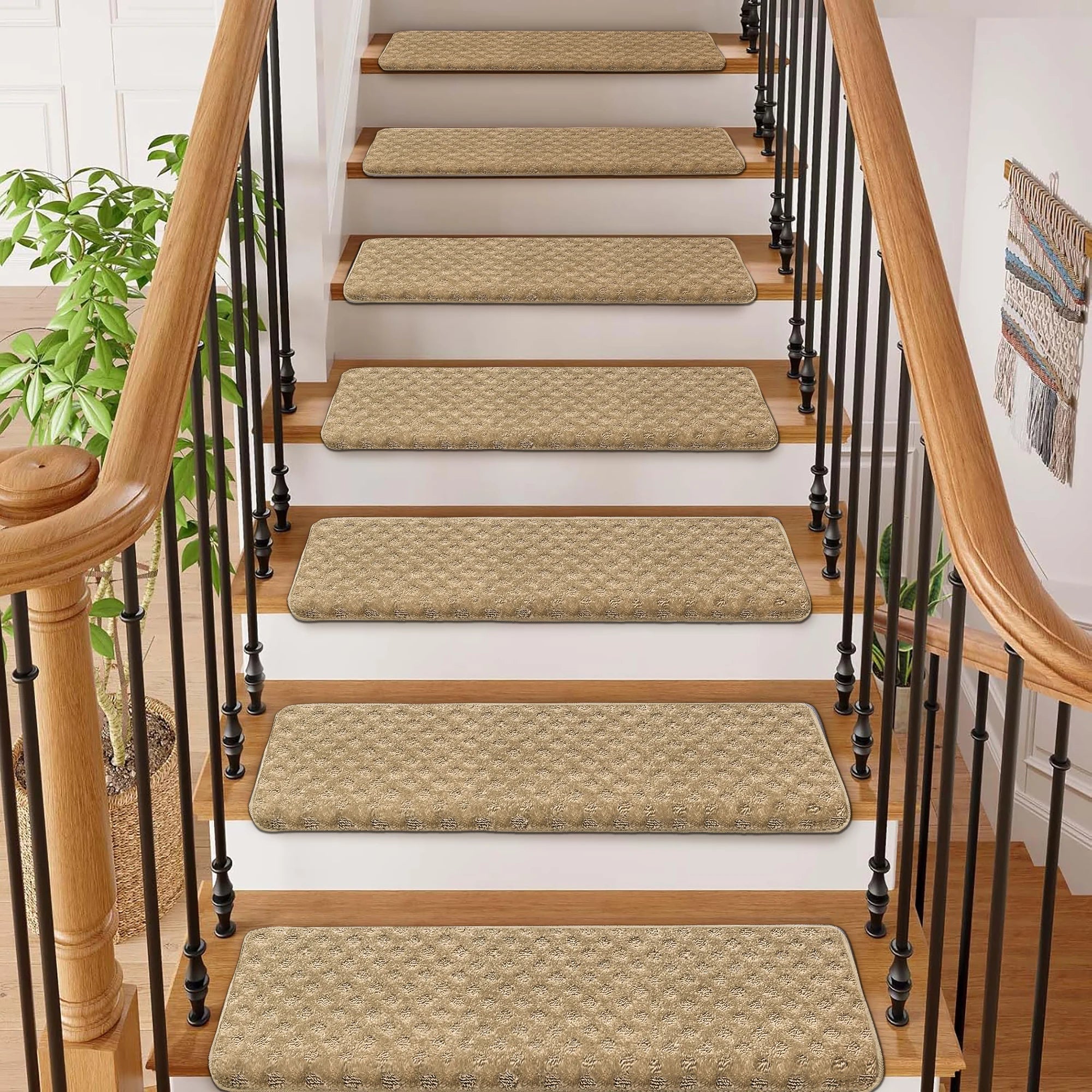 Non-Slip Carpet Stair Treads