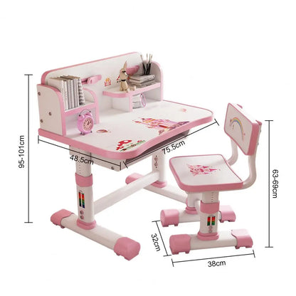 Children's Pink Study Desk