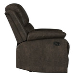 Recliner Faux Suede Chair