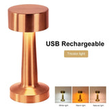 Rechargeable Retro Table Lamp