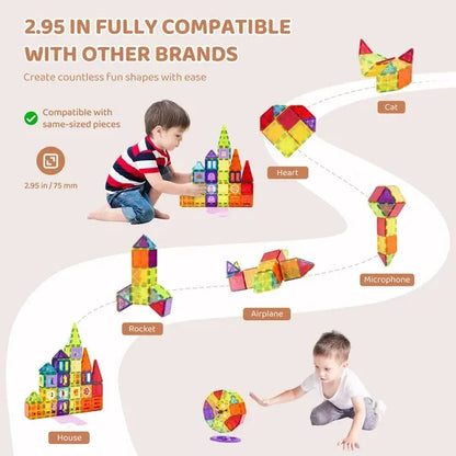 Magnet Blocks Kids 3D Set