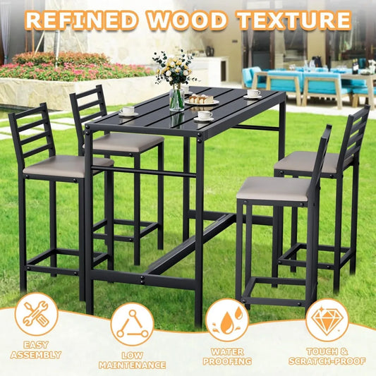 Outdoor Patio Set 5 Piece