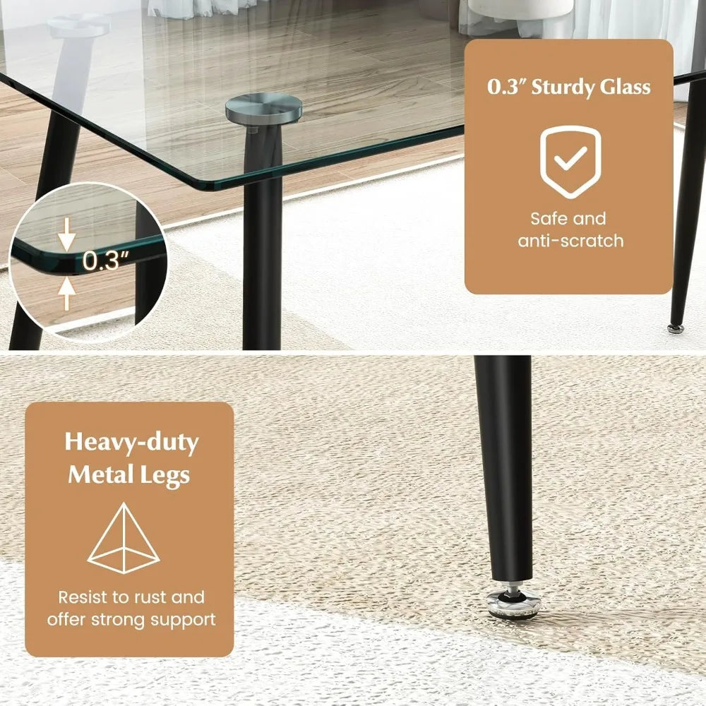 Glass Dining Table
